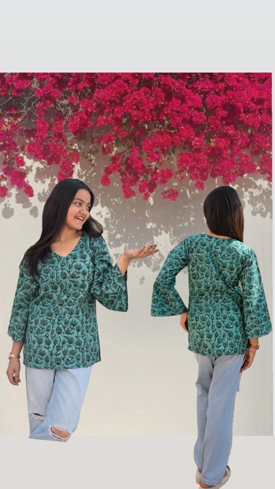 Mint Green / Pista Green Lotus Buta